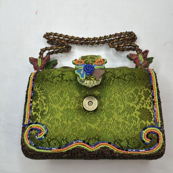 Mary Frances Beaded Butterfly Handbag - Picture 9 of 13